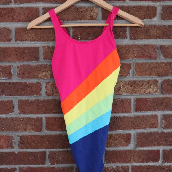 Lands End One Piece Swim Suit *Size 16+ * EUC * Multi Color - Picture 3 of 12